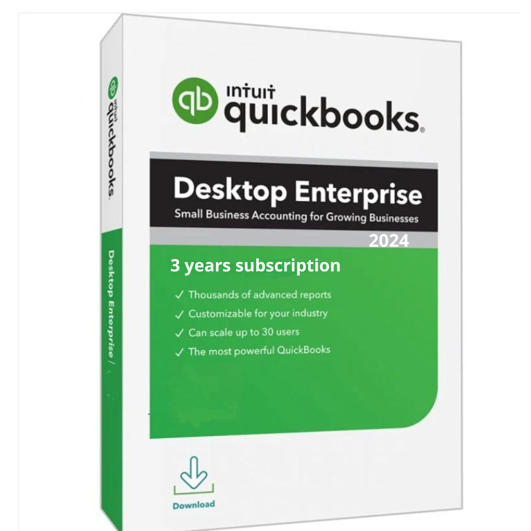 QuickBooks Desktop Enterprise 2024 US - 3 years subscription