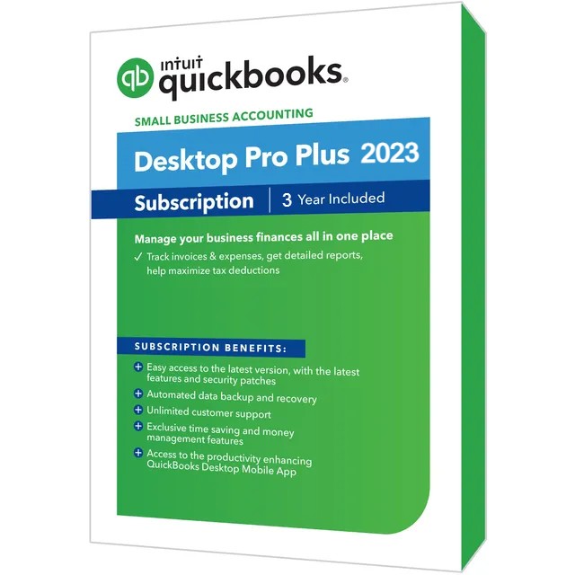 Quickbooks Desktop Pro Plus 2023 US -3 years subscription