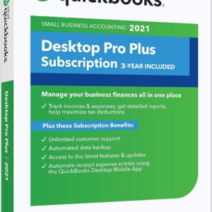 Quickbooks Desktop Pro Plus 2021 -3 years subscription